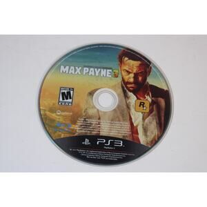Max Payne 3 (Sony PlayStation 3, 2012, PS3) Authentic, disc only, Tested/works